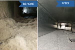 Air Duct Cleaning of Pet Hair