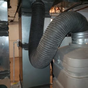 Supply vent air duct cleaning